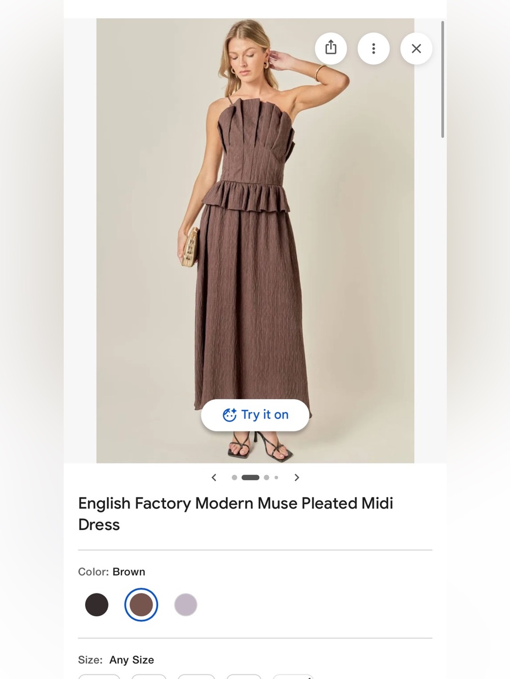 English factory Nordstrom Wedding guest dress peplum detail